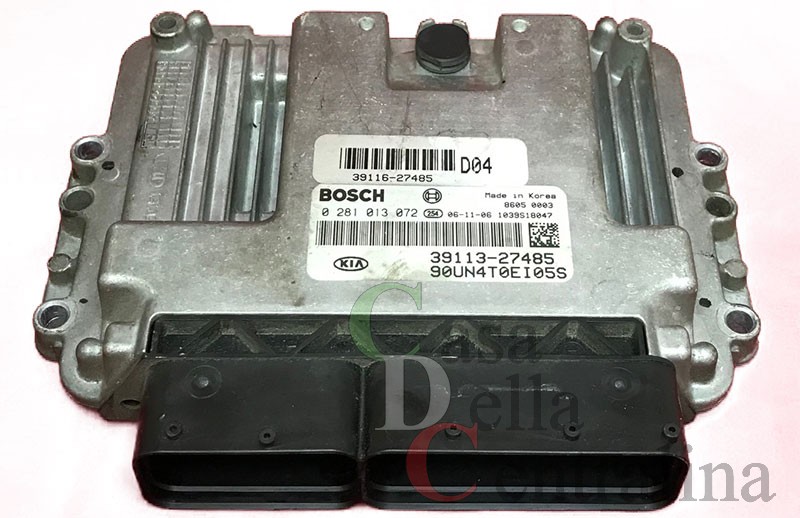 0281013072 39113 27485 CENTRALINA MOTORE KIA CARENS