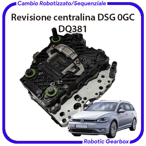 7-Marce DSG DQ381 Volkswagen Golf VII centralina cambio