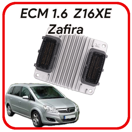 Opel Zafira [A] Benzina (1999-03>2005-07) 1.6i Revisione centralina motore HSFI 2.x