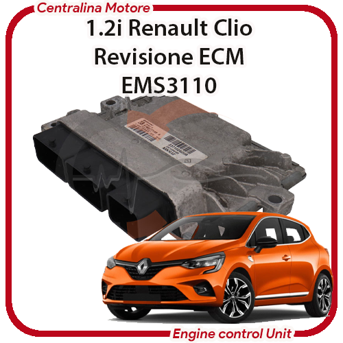 Centralina Motore e avviamento Renault Clio 1.2i D4F_740 Siemens Continental EMS3110