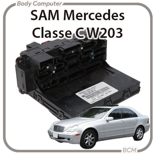 SAM Rear Mercedes Classe C W203 SAM Riparazione