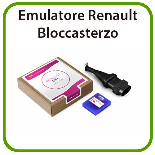 CarLabImmo Emulator Bloccasterzo Renault ESL ELV.