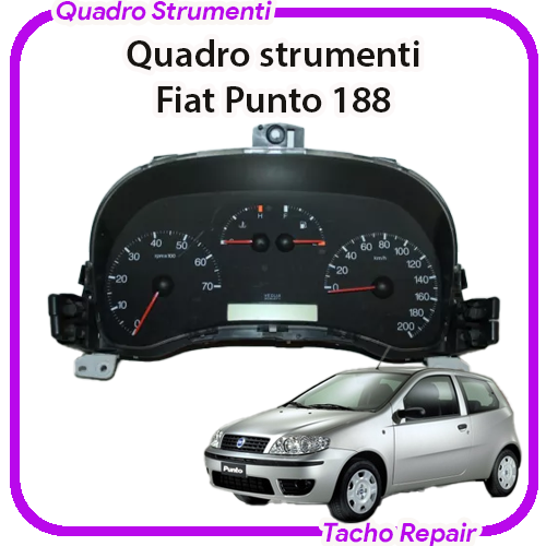 Quadro strumenti Fiat Punto 188 1999 --> 188A4000